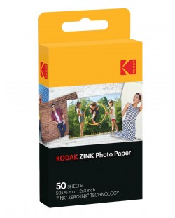 Χαρτί φωτογραφιών Kodak - Zink 2x3", 50 pack