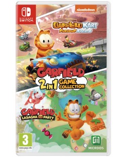 Garfield Lasagna Party + Garfield Kart: Furious Racing (Nintendo Switch)