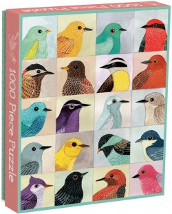 Παζλ Galison 1000 κομμάτια - Πουλιά