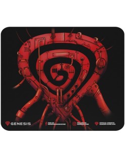 Genesis Gaming Mouse Pad - Pump Up The Game, S, Μαύρο