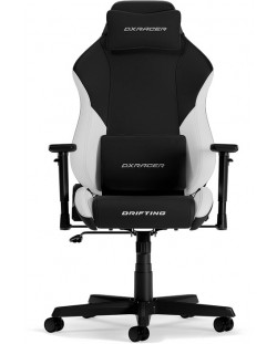 Καρέκλα gaming DXRacer - Drifting L, μαύρο/λευκό