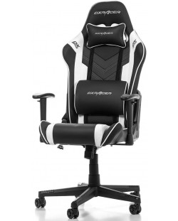 Καρέκλα gaming DXRacer - Prince P132-NW, μαύρο/ λευκό