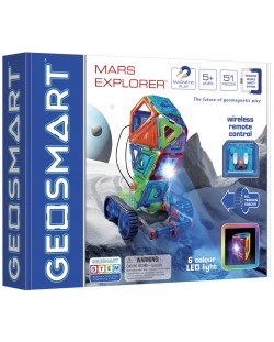 Μαγνητικός κατασκευαστής Smart Games Geosmart - Αρειανός εξερευνητής