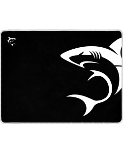 Gaming pad για ποντίκι White Shark - SHARK, L, μαλακό, μαύρο