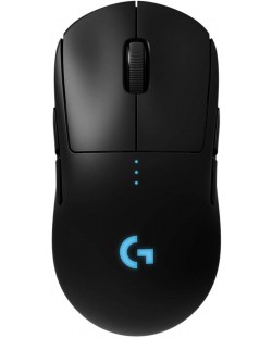 Gaming ποντίκι Logitech - G Pro, Οπτικό , 16K DPI, ασύρματο, μαύρο