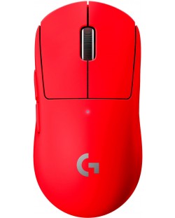 Ποντίκι gaming  Logitech - Pro X Superlight,ασύρματο, κόκκινο
