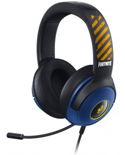 Ακουστικά gaming Razer - Kraken V3 X Fortnite Ed., μαύρα/μπλε