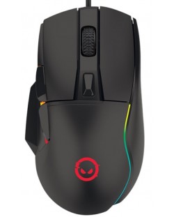 Gaming ποντίκι Lorgar - Jetter 357, οπτικό, μαύρο