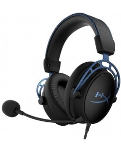 Ακουστικά Gaming HyperX - Cloud Alpha S, 7.1, μαύρα/μπλε