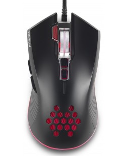 Gaming ποντίκι Spartan Gear - Titan 2, ενσύρματο, μαύρο