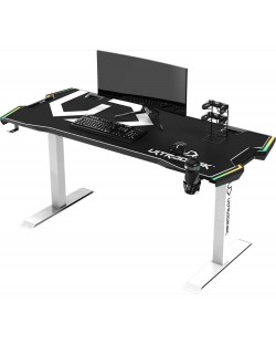 Γραφείο gaming Ultradesk - Force, λευκό