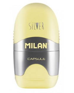 Γόμα με ξύστρα Milan - Silver, ποικιλία