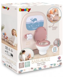 Σετ παιχνιδιού Smoby Baby Nurse - Μπάνιο για κούκλες