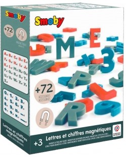 Σετ παιχνιδιού Smoby - Μαγνητικοί αριθμοί και γράμματα
