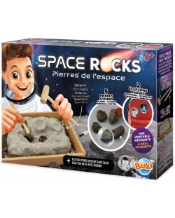 Σετ παιχνιδιού Buki France - Ξεθάψτε τους διαστημικούς βράχους μόνοι σας