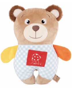 Παιχνίδι κατά των κολικών με κουκούτσια κερασιού Amek Toys - Αρκούδα, Chubby the bear