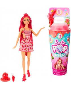 Σετ παιχνιδιών Barbie Pop Reveal - Κούκλα με εκπλήξεις, Καρπούζι