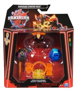 Σετ παιχνιδιού Bakugan - Special Attack, Bruiser, Mantid, Titanium Trox