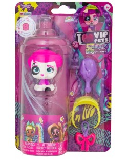 Σετ παιχνιδιού IMC Toys Vip Pets - Κουτάβι μόδας για χτενίσματα με αξεσουάρ, Σάρα