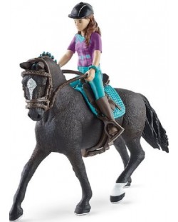 Σετ παιχνιδιού Schleich Horse Club - Ιππικός Όμιλος Λίζα και Θύελλα