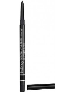 IsaDora Αδιάβροχο μολύβι eyeliner, 60 Intense Black, 0.35 g