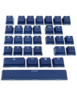 Καπάκια για μηχανικό πληκτρολόγιο Ducky - Navy, 31-Keycap Set, μπλε