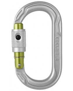 Καραμπίνερ Edelrid - Oval Power 2500 Permalock, γκρι 