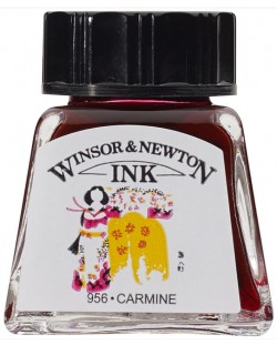 Μελάνι καλλιγραφίας Winsor & Newton - Carmine, 14 ml