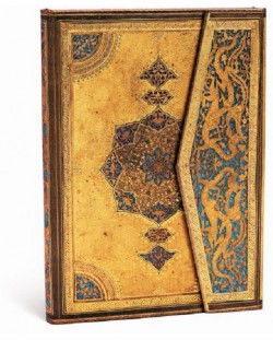 Ημερολόγιο-σημειωματάριο Paperblanks Safavid - Midi, 13 x 18 cm, 72 φύλλα, 2024