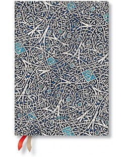 Ημερολόγιο-σημειωματάριο  Paperblanks Granada Turquoise - Midi, 13 x 18 cm, 80 φύλλα, 2024