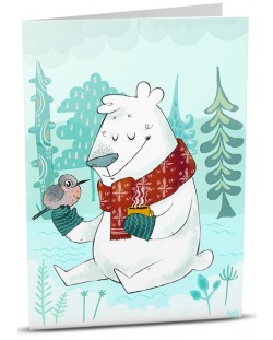 Κάρτα  iGreet -Αρκούδα τον χειμώνα