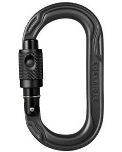 Καραμπίνερ Edelrid - Oval Power 2500 Permalock, μαύρο 