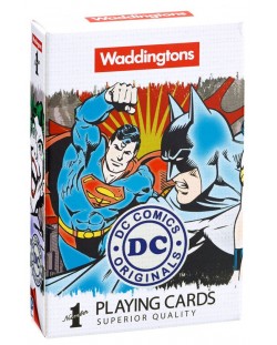 Χαρτιά για παιχνίδι Waddingtons - DC Retro