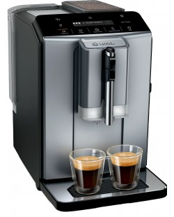 Αυτόματη Μηχανή Espresso  Bosch - TIE20504, 15 bar, 1.4 l, μαύρο/γκρι
