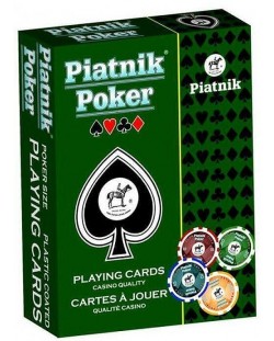 Τράπουλα πόκερ  Piatnik - κόκκινο