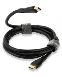 Καλώδιο QED - Connect QE8227, USB-C/USB-C, 0.75m, μαύρο