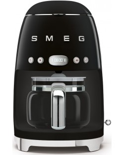 Καφετιέρα Smeg - DCF02BLEU, 1,4l, μαύρο