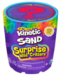 Κινητική άμμος Kinetic Sand Wild Critters - Με έκπληξη