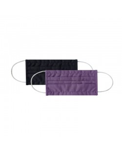 Σετ γυναικείες μάσκες KikkaBoo, Purple & Black, 18 cm,2 τεμάχια