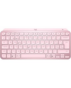Πληκτρολόγιο Logitech - MX Keys Mini, ασύρματο, ροζ