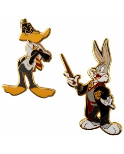 Σετ σήματα CineReplicas Animation: Looney Tunes - Bugs and Daffy at Hogwarts (WB 100th)