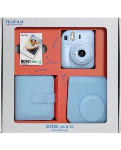 Σετ Fujifilm - instax mini 12 Bundle Box, Pastel Blue