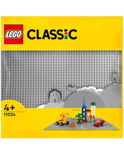 Κατασκευαστής Lego Classic - Gray foundation (11024)