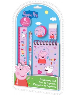 Σετ για το σχολείο Kids Licensing - Peppa Pig, 5 τεμάχια