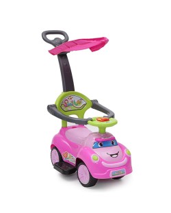 Αυτοκίνητο ώθησης Moni - Smile,ροζ