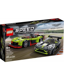 Κατασκευαστής Lego Speed Champions - Aston Martin Valkyrie AMR Pro и Vantage GT3 (76910)