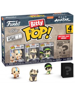 Σετ μίνι φιγούρες Funko Bitty POP! Animation: Avatar: The Last Airbender - 4-Pack (Series 1)