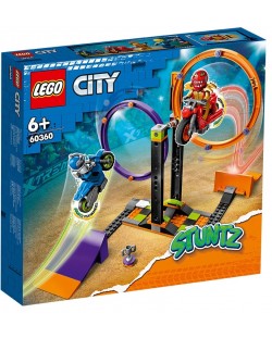 Κατασκευαστής LEGO City- Stuntz, Πρόκληση κασκαντέρ  (60360).