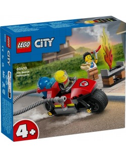 Κατασκευαστής LEGO City - Πυροσβεστική μοτοσυκλέτα διάσωσης (60410)