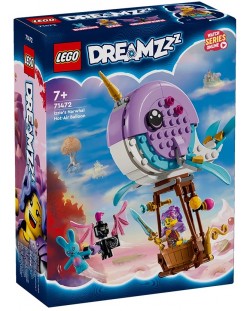 Κατασκευαστής LEGO DreamZzz - Ο ναρβάλ Ίζι – αερόστατο(71472)